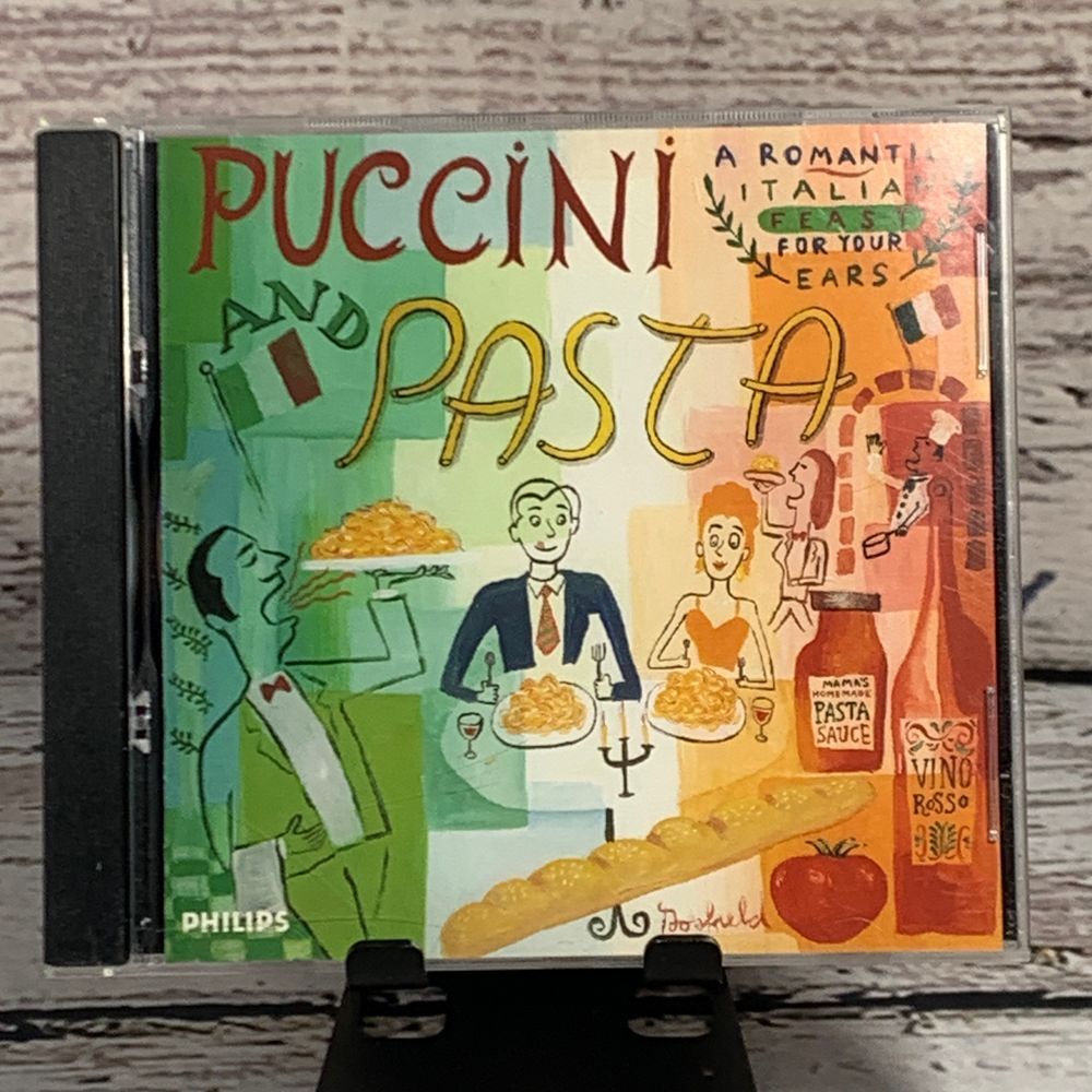 Puccini and Pasta Classical‎ Opera [CD 1996 Club] Album Romantic Italian Philips
